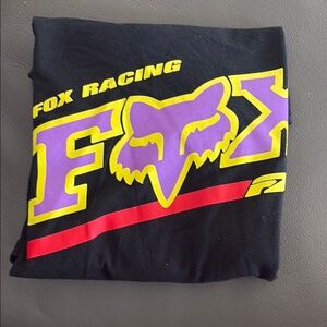 Fox Kids Black and Purple Graphic Tee